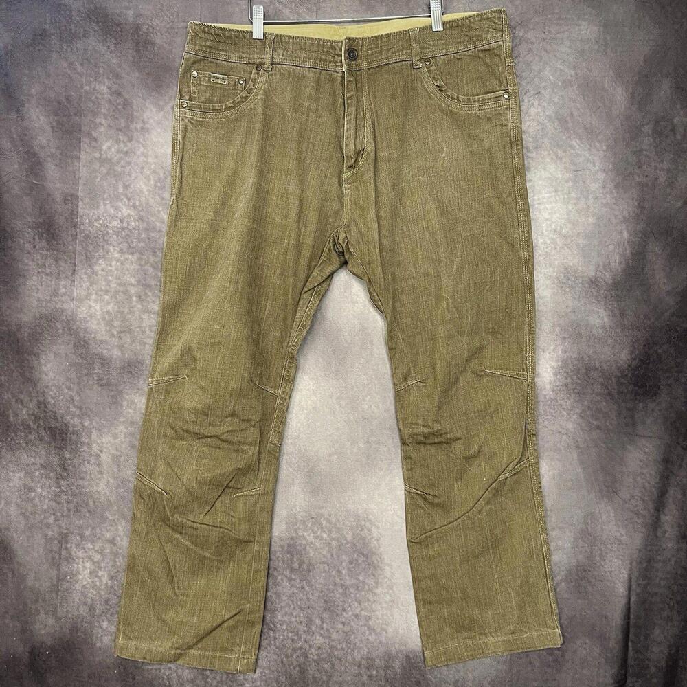 Kuhl Riot Jeans Pants‎ Vintage Patina Dye Utility Workwear Outdoor Mens 40x30